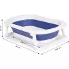 ECOTOYS Skládací vanička, modrá