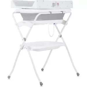 CHIPOLINO Vanička s přebalovací podložkou a stojanem Fiore Grey