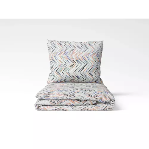 Bavlněné povlečení Malované žíhání 140x200+70x90