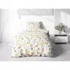 Saténové povlečení Kvetoucí jaro 140x200+70x90