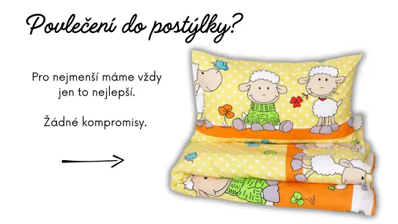 Dětské povlečení do postýlek